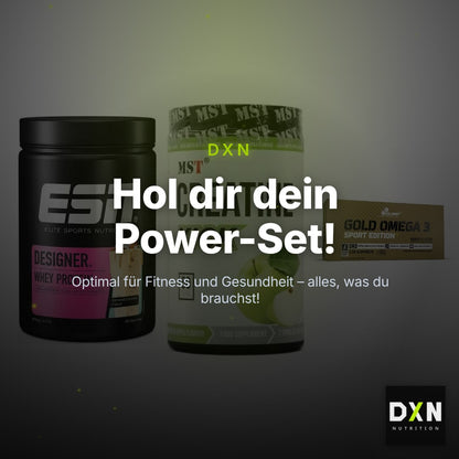 Definitionsphase-Set: ESN Designer + MST Creatine + Olimp Omega 3 – Clean Showcase Plus
