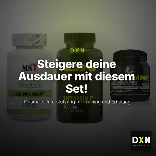 Ausdauer-Set: MST Magnesium + GN Vitamin C + Olimp Anabolic – Clean Showcase Plus