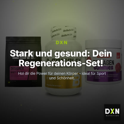 Regenerations-Set: ESN Designer + BioTech B + Nutrend Collage – Clean Showcase Plus