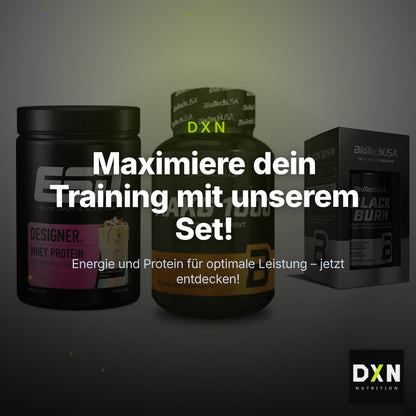 Definitionsphase-Set: ESN Designer + BioTech AAKG + BioTech Black – Clean Showcase Plus