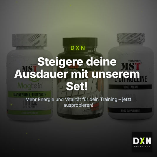 Ausdauer-Set: MST Magnesium + Big Zone Zink + MST Citrulline – Clean Showcase Plus