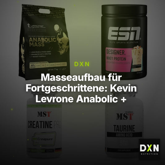 Masseaufbau für Fortgeschrittene: Kevin Levrone Anabolic + 3 weitere – Clean Showcase Plus
