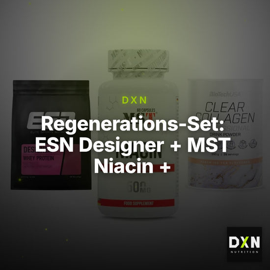 Regenerations-Set: ESN Designer + MST Niacin + BioTech Clear – Clean Showcase Plus