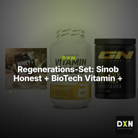 Regenerations-Set: Sinob Honest + BioTech Vitamin + GN Peptan – Clean Showcase Plus