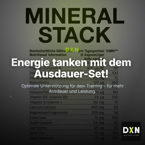 Ausdauer-Set: MST Magnesium + INLEAD Mineral + Olimp DAA Xtreme – Clean Showcase Plus