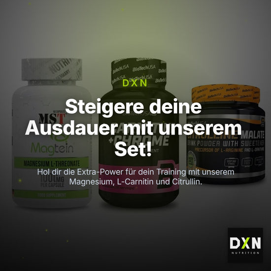 Ausdauer-Set: MST Magnesium + BioTech L-Carnit + BioTech Citrulli – Clean Showcase Plus