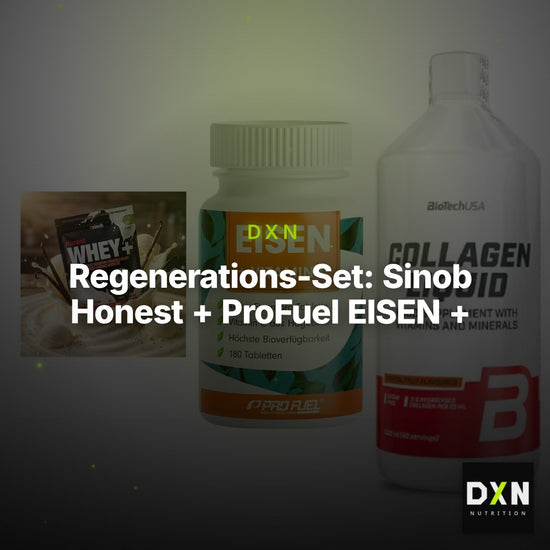 Regenerations-Set: Sinob Honest + ProFuel EISEN + BioTech Collage – Clean Showcase Plus
