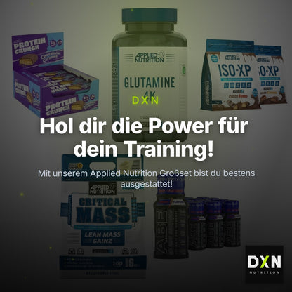 Applied Nutrition Marken-Großset: Protein Crunch Bar 12 x + 4 weitere – Clean Showcase Plus