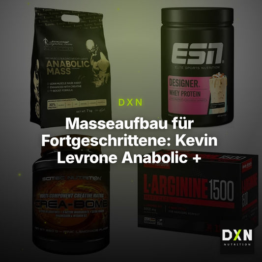 Masseaufbau für Fortgeschrittene: Kevin Levrone Anabolic + 3 weitere – Clean Showcase Plus