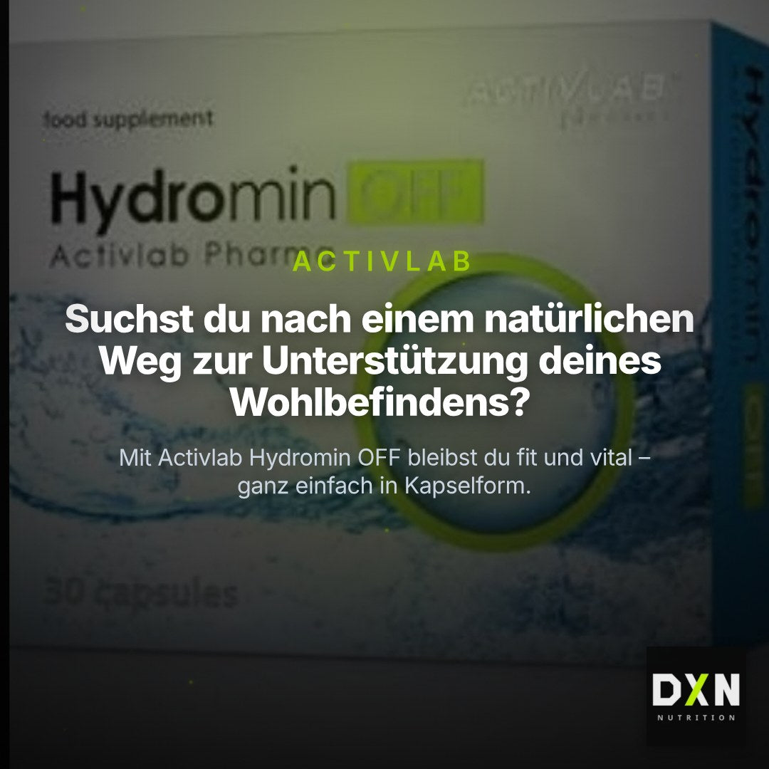 Activlab Hydromin OFF – 30 Kapseln (30 Portionen) – Clean Showcase Plus