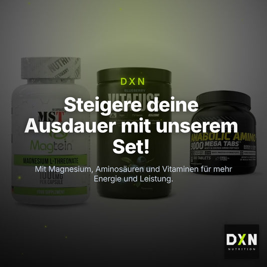 Ausdauer-Set: MST Magnesium + Big Zone Vitafus + Olimp Anabolic – Clean Showcase Plus