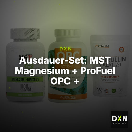 Ausdauer-Set: MST Magnesium + ProFuel OPC + ProFuel L-Citrul – Clean Showcase Plus