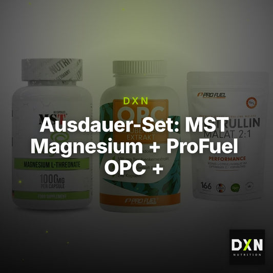 Ausdauer-Set: MST Magnesium + ProFuel OPC + ProFuel L-Citrul – Clean Showcase Plus