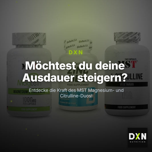 Ausdauer-Set: MST Magnesium + BioTech Zinc Duo + MST Citrulline – Clean Showcase Plus