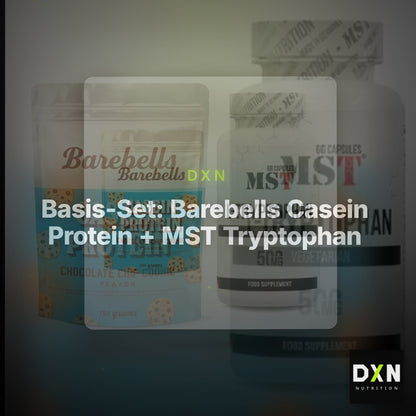 Basis-Set: Barebells Casein Protein + MST Tryptophan 500mg – Clean Showcase Plus