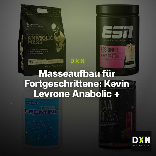 Masseaufbau für Fortgeschrittene: Kevin Levrone Anabolic + 3 weitere – Clean Showcase Plus