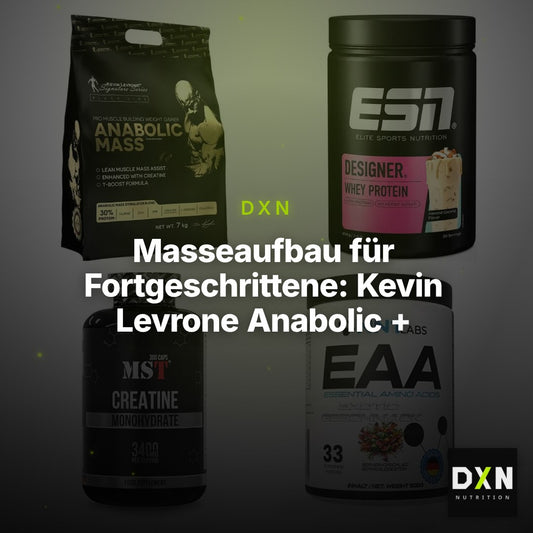 Masseaufbau für Fortgeschrittene: Kevin Levrone Anabolic + 3 weitere – Clean Showcase Plus