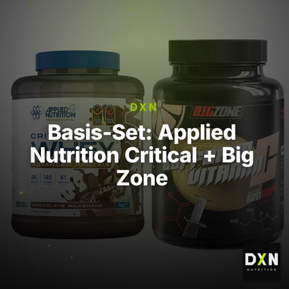 Basis-Set: Applied Nutrition Critical + Big Zone Buffered Vitamin C – Clean Showcase Plus
