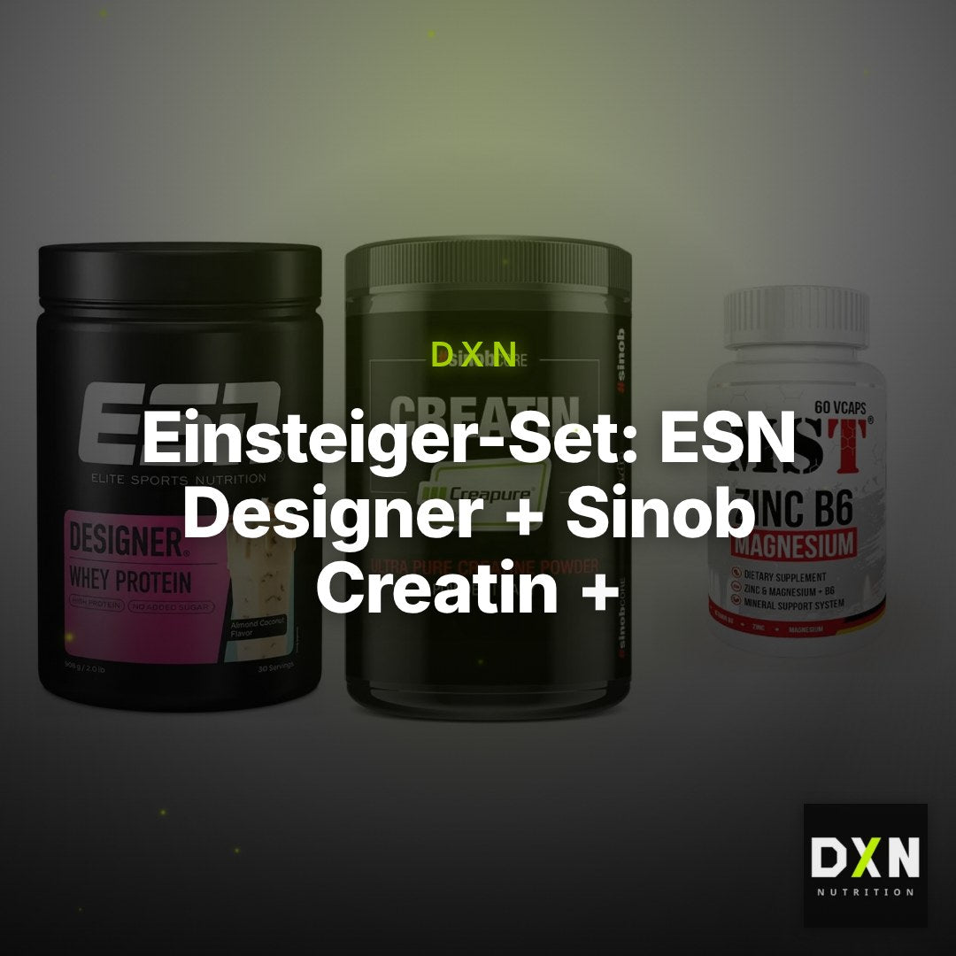 Einsteiger-Set: ESN Designer + Sinob Creatin + MST Zinc – Clean Showcase Plus