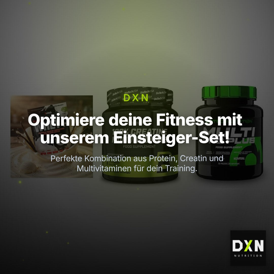 Einsteiger-Set: Sinob Honest + BioTech Creatine + Scitec Multi Pro – Clean Showcase Plus