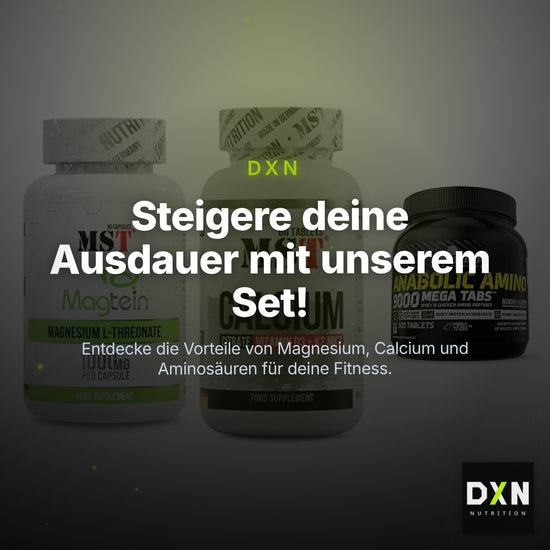 Ausdauer-Set: MST Magnesium + MST Calcium + Olimp Anabolic – Clean Showcase Plus