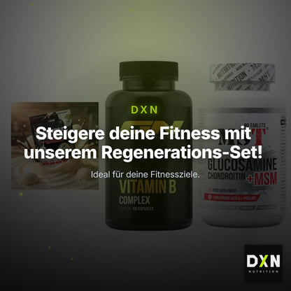 Regenerations-Set: Sinob Honest + GN Vitamin + MST Glucosamine – Clean Showcase Plus