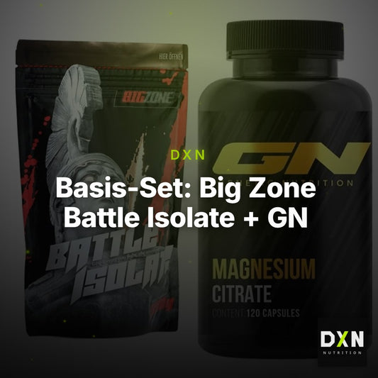 Basis-Set: Big Zone Battle Isolate + GN Magnesium Citrate – Clean Showcase Plus