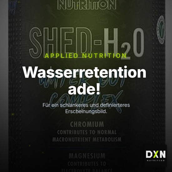 Applied Nutrition Shred-H2O Water Out Complex, 180 Kapseln – Clean Showcase Plus