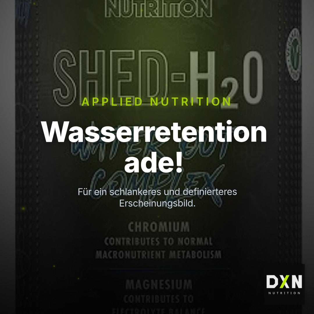 Applied Nutrition Shred-H2O Water Out Complex, 180 Kapseln – Clean Showcase Plus