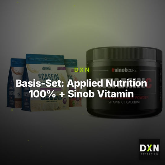 Basis-Set: Applied Nutrition 100% + Sinob Vitamin C Calcium – Clean Showcase Plus