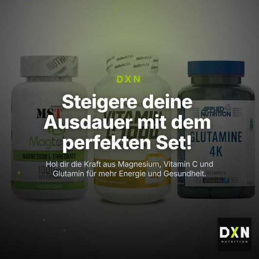 Ausdauer-Set: MST Magnesium + BioTech Vitamin + Applied Nutritio – Clean Showcase Plus