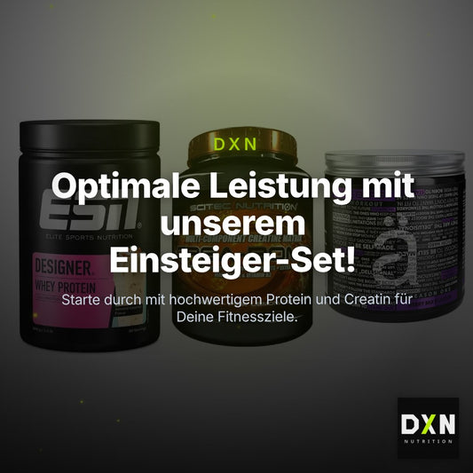 Einsteiger-Set: ESN Designer + Scitec Crea-Bomb + Nanosupps Hype – Clean Showcase Plus
