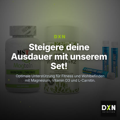 Ausdauer-Set: MST Magnesium + Sinob Vitamin D3 + Body Attack – Clean Showcase Plus