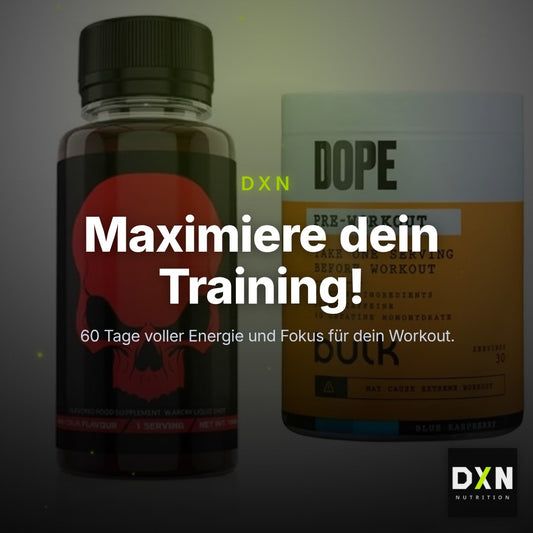 Booster-Trainingsvorrat: Genius Nutrition – 60 Tage, 78 Portionen – Clean Showcase Plus