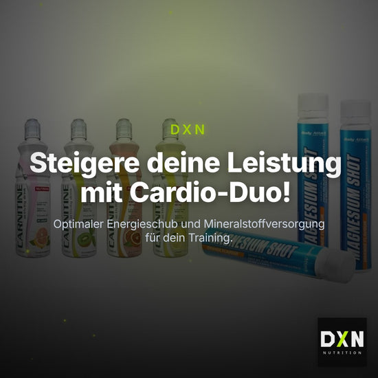 Cardio-Duo: Nutrend Activity + Body Attack Magnesium Shots – Clean Showcase Plus