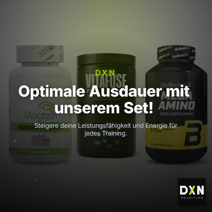 Ausdauer-Set: MST Magnesium + Big Zone Vitafus + BioTech Mega – Clean Showcase Plus