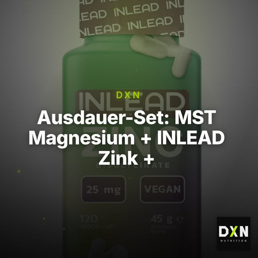 Ausdauer-Set: MST Magnesium + INLEAD Zink + Olimp BCAA Mega – Clean Showcase Plus