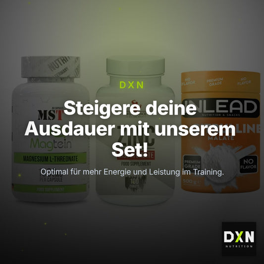 Ausdauer-Set: MST Magnesium + #GYMJUICE ZINC + INLEAD L-Citrull – Clean Showcase Plus