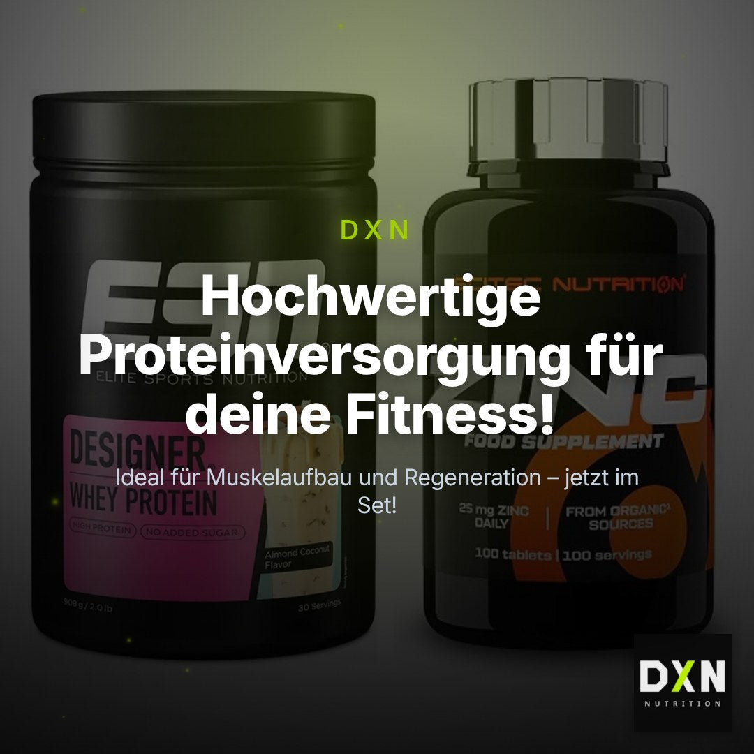 Basis-Set: ESN Designer Whey + Scitec Zinc – Clean Showcase Plus