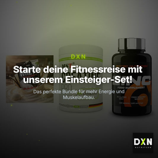 Einsteiger-Set: Sinob Honest + MST Creatin Pro + Scitec Zinc – Clean Showcase Plus