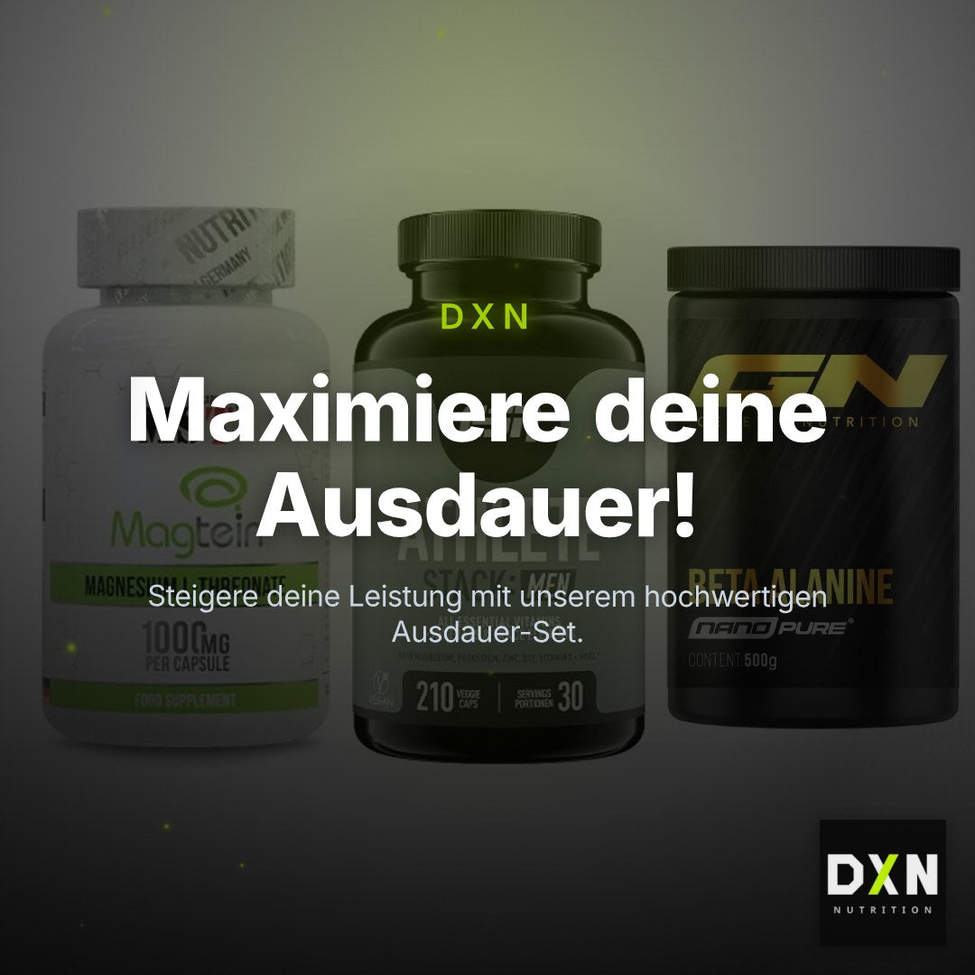 Ausdauer-Set: MST Magnesium + ESN Athlete + GN Nano Beta – Clean Showcase Plus