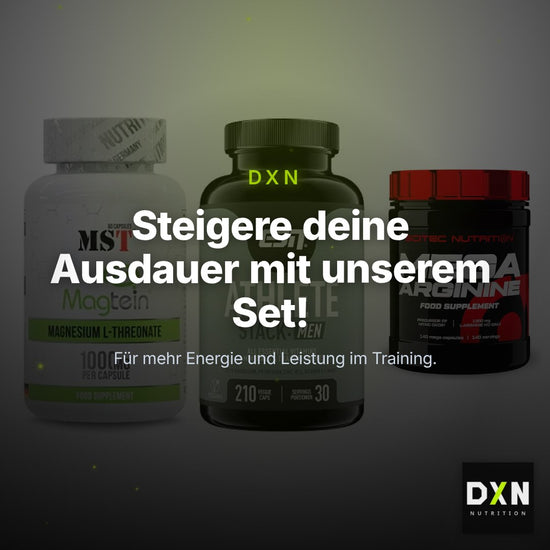 Ausdauer-Set: MST Magnesium + ESN Athlete + Scitec Mega – Clean Showcase Plus