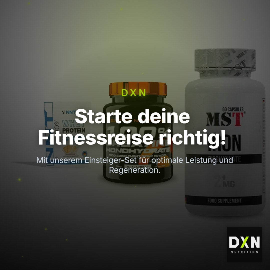 Einsteiger-Set: NNT Whey + Scitec Creatine + MST Iron Bisglyc – Clean Showcase Plus