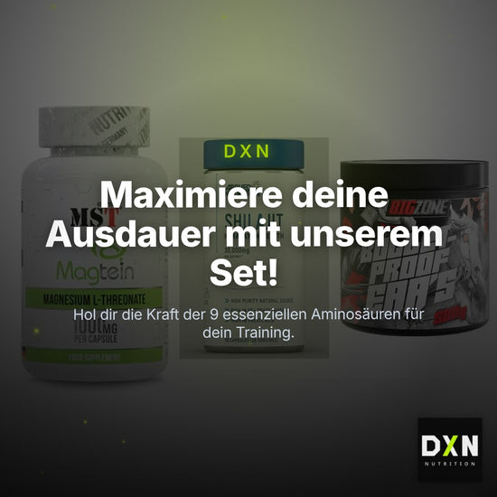 Ausdauer-Set: MST Magnesium + Applied Nutritio + Big Zone Bulletp – Clean Showcase Plus