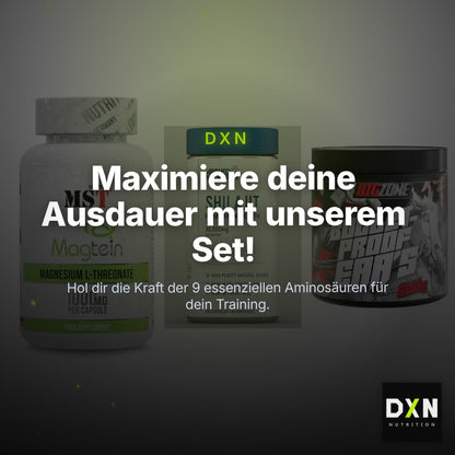 Ausdauer-Set: MST Magnesium + Applied Nutritio + Big Zone Bulletp – Clean Showcase Plus