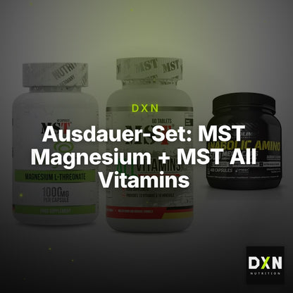 Ausdauer-Set: MST Magnesium + MST All Vitamins + Olimp Anabolic – Clean Showcase Plus