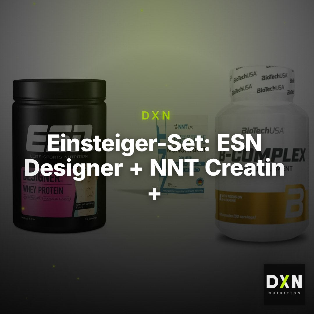 Einsteiger-Set: ESN Designer + NNT Creatin + BioTech B – Clean Showcase Plus