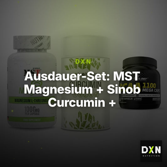 Ausdauer-Set: MST Magnesium + Sinob Curcumin + Olimp BCAA Mega – Clean Showcase Plus