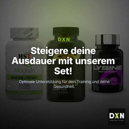 Ausdauer-Set: MST Magnesium + GN Vitamin + Scitec Lysine – Clean Showcase Plus