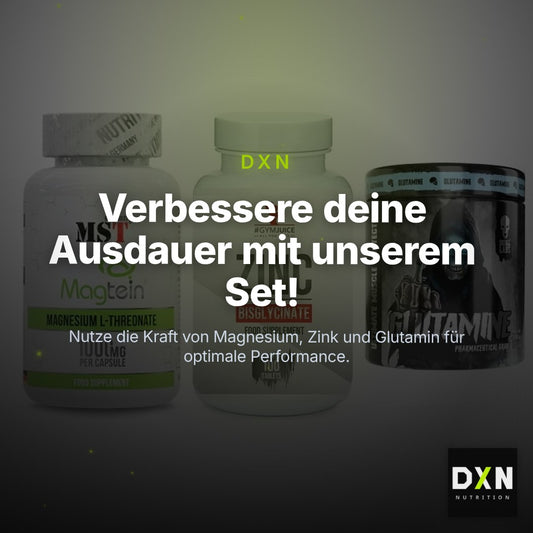 Ausdauer-Set: MST Magnesium + #GYMJUICE ZINC + Skull Labs – Clean Showcase Plus